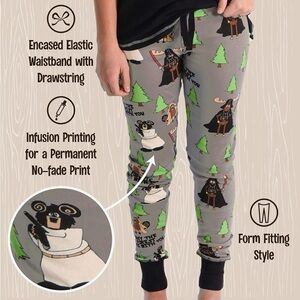 NWT - Lazy Ones “May the Forest be with You” women’s PJ legging pant. Small